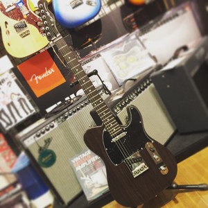 Bacchus BTE-TW オールローズ風 テレキャスター ジョージハリスン オールローズウッドみたい！テックウッド材を使用したバッカス
